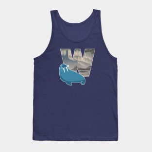 W is for Walrus Tank Top